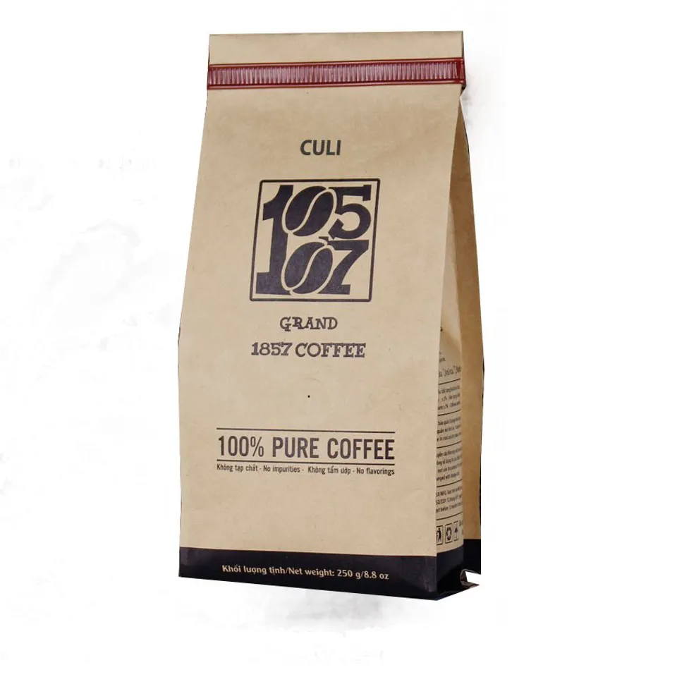 Cà phê bột Culi nguyên chất không pha trộn tẩm ướp hương liệu, 250g