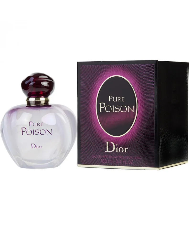Amazoncom  Pure Poison By Christian Dior For Women Eau De Parfum Spray 1  Ounces  Poison Perfume  Health  Household