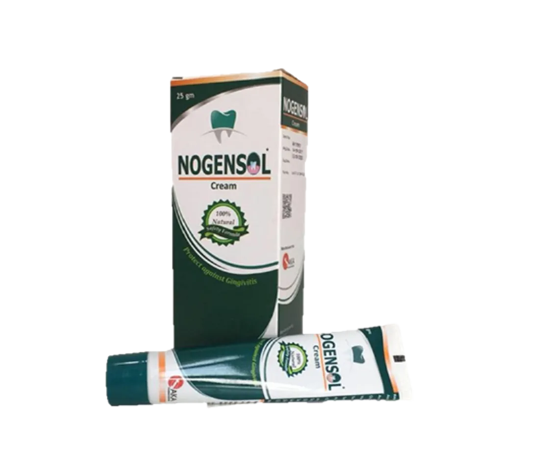 Nogensol Cream hỗ trợ các vấn đề về răng miệng