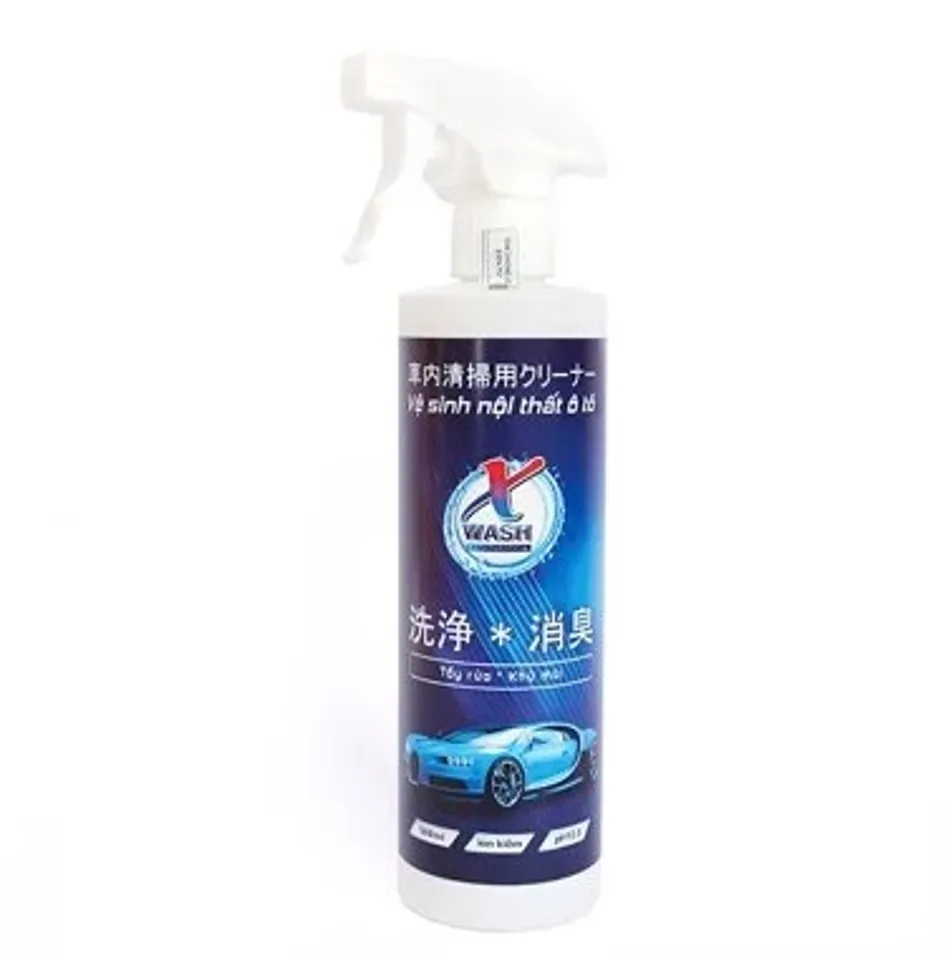 Xwash For Car - Nước Tẩy Rửa Nội Thất Ôtô, Khử Mùi, 1 Chai 100ml