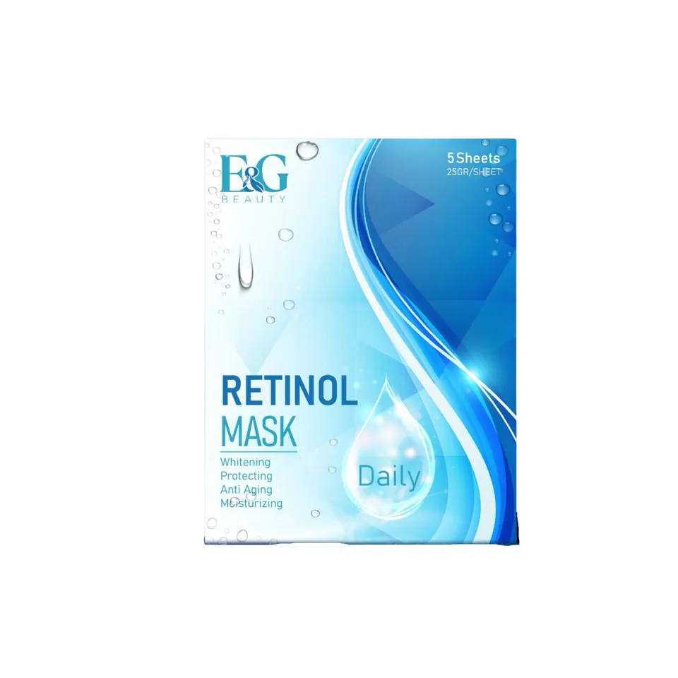 Mặt nạ retinol daily E&G Beauty hộp 5 miếng