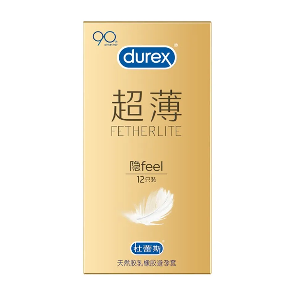 Bao cao su Durex Fetherlite Feel siêu mỏng hộp 12 cái