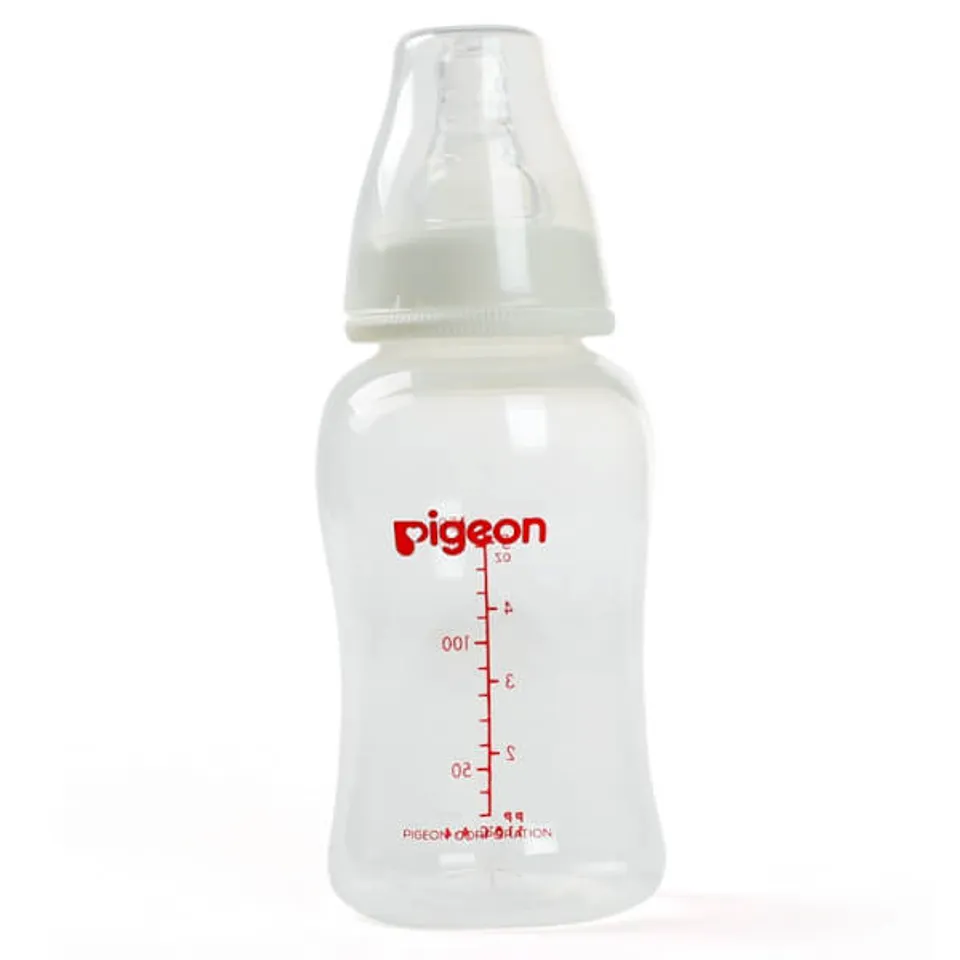 Bình sữa nhựa Pigeon streamline 150ml chính hãng