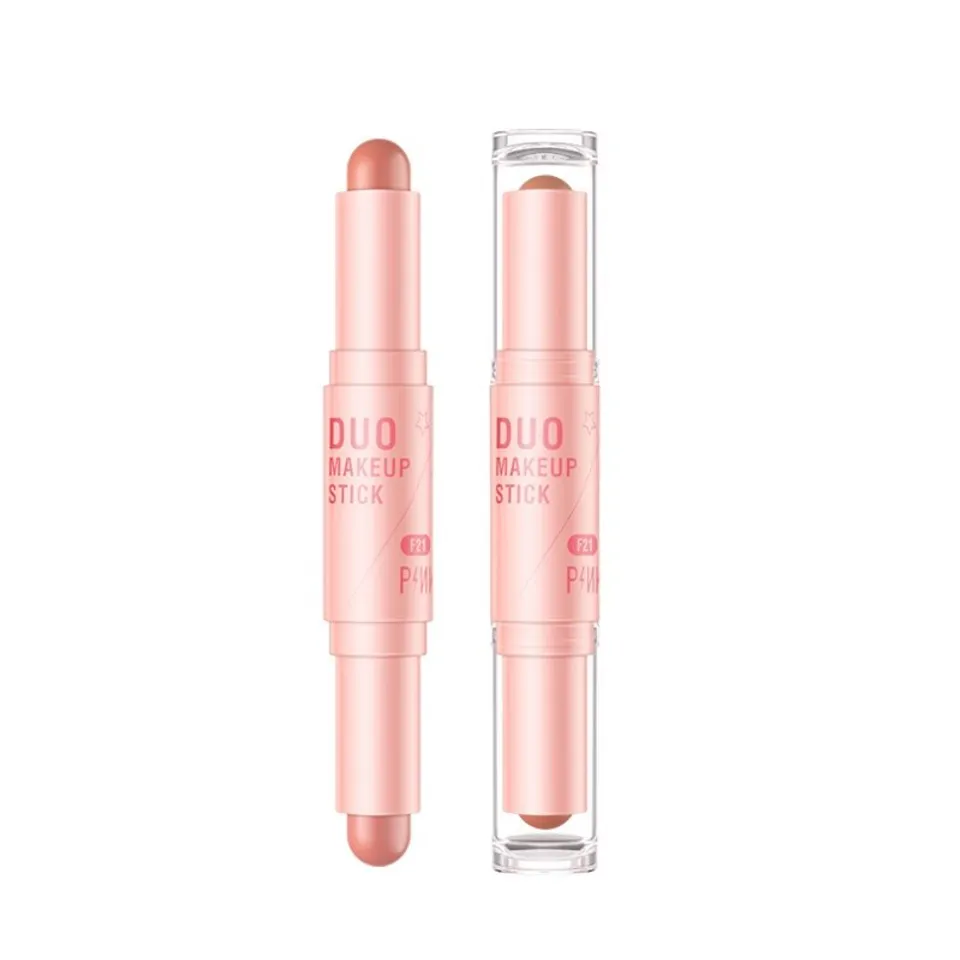 Thỏi kem bắt sáng và má hồng Pinkflash Duo Makeup Stick 2 trong 1 30g, BB02