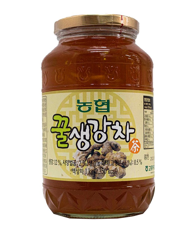 Gừng mật ong Hàn Quốc ( lọ) 1kg cực kì có lợi cho sức khỏe