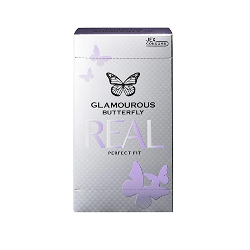 Bao Cao Su Jex Glamourous Butterfly Real Siêu Mỏng Hộp 8 Chiếc