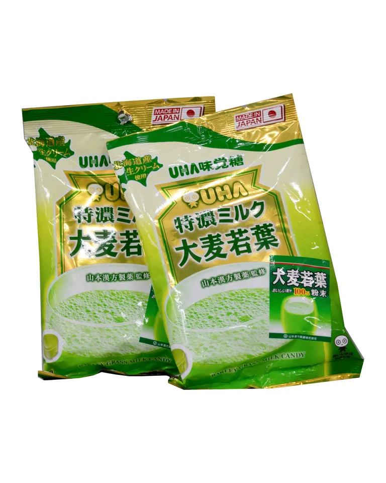 Kẹo sữa uha tokuno barley grass (thơm ngon)