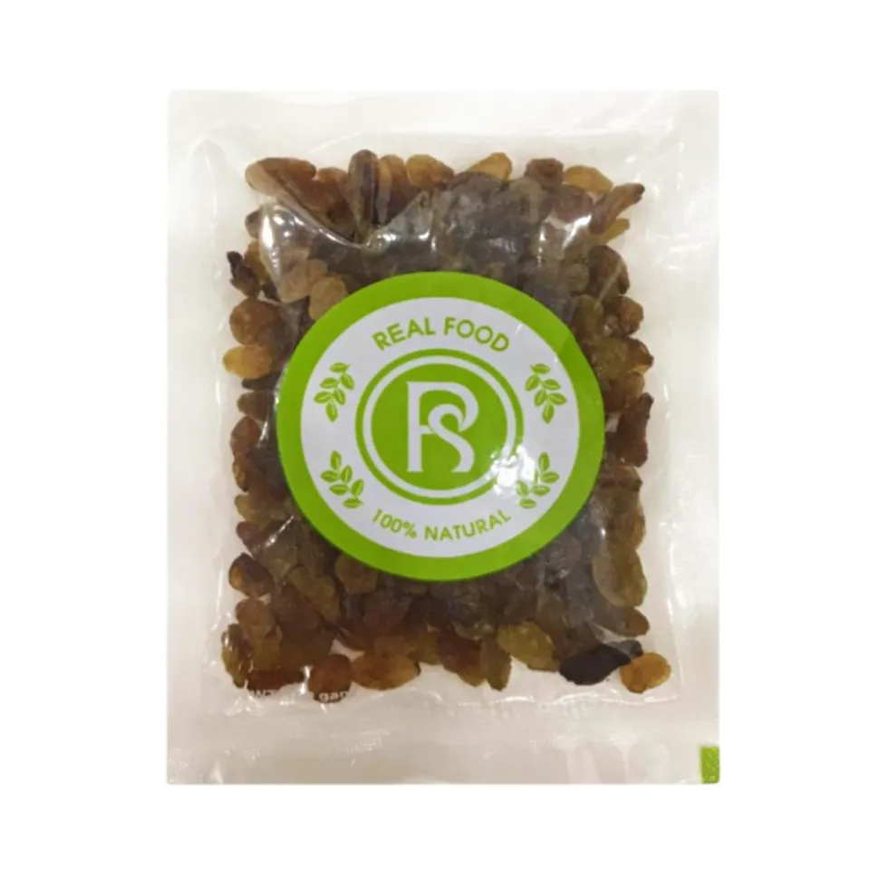100G Nho Khô Nâu Real Food (Brown Raisins)