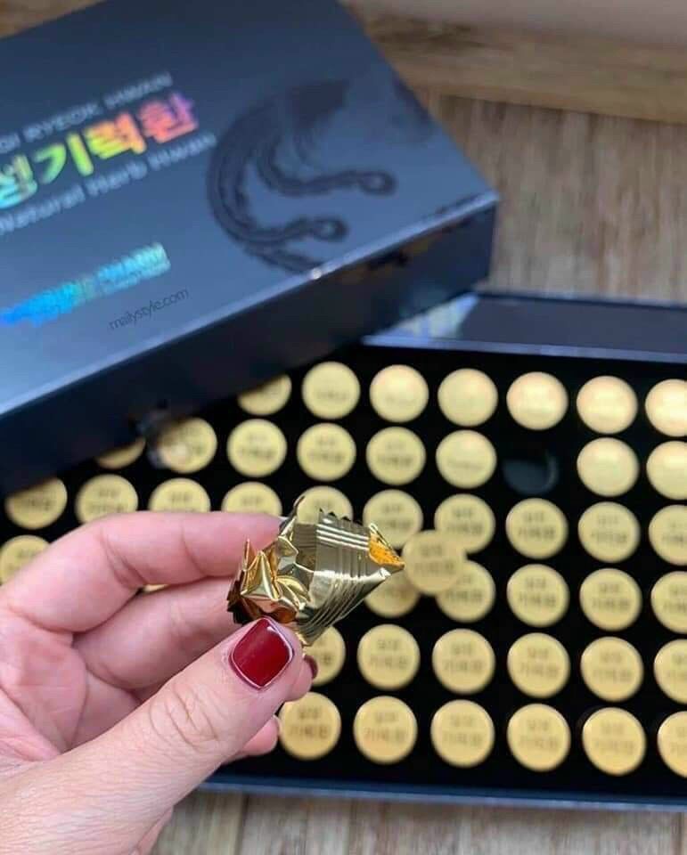 An Cung Ngưu Hoàng Hoàn Samsung Pharm - Thực phẩm chức năng 60 viên Hàn Quốc hỗ trợ sức khỏe tim mạch và phòng ngừa mệt mỏi