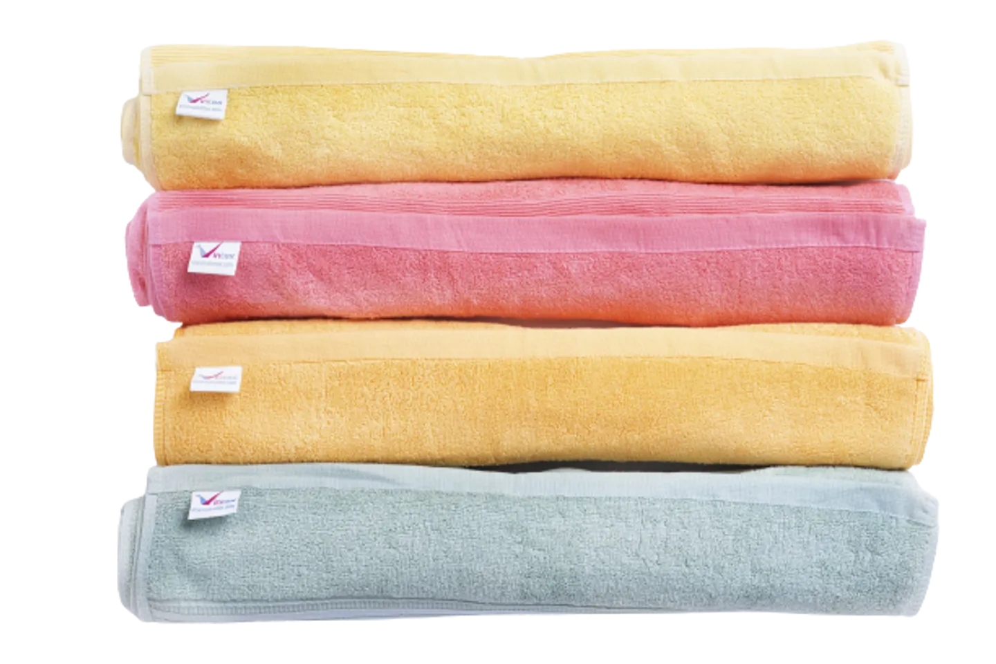 Combo 5 Khăn Tắm Chất Liệu Cotton Kích Thước 50x100cm Trọng Lượng 190g