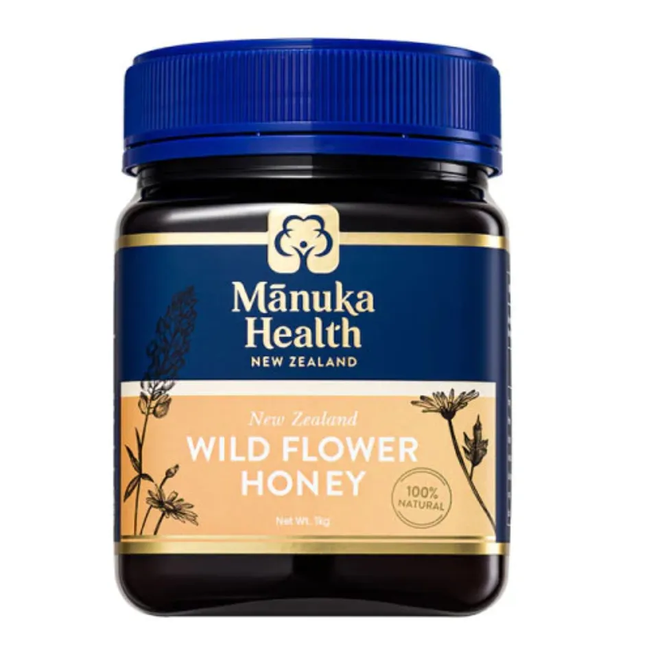 Mật ong hoa rừng Manuka Health Wild Flower Honey Lọ 1kg
