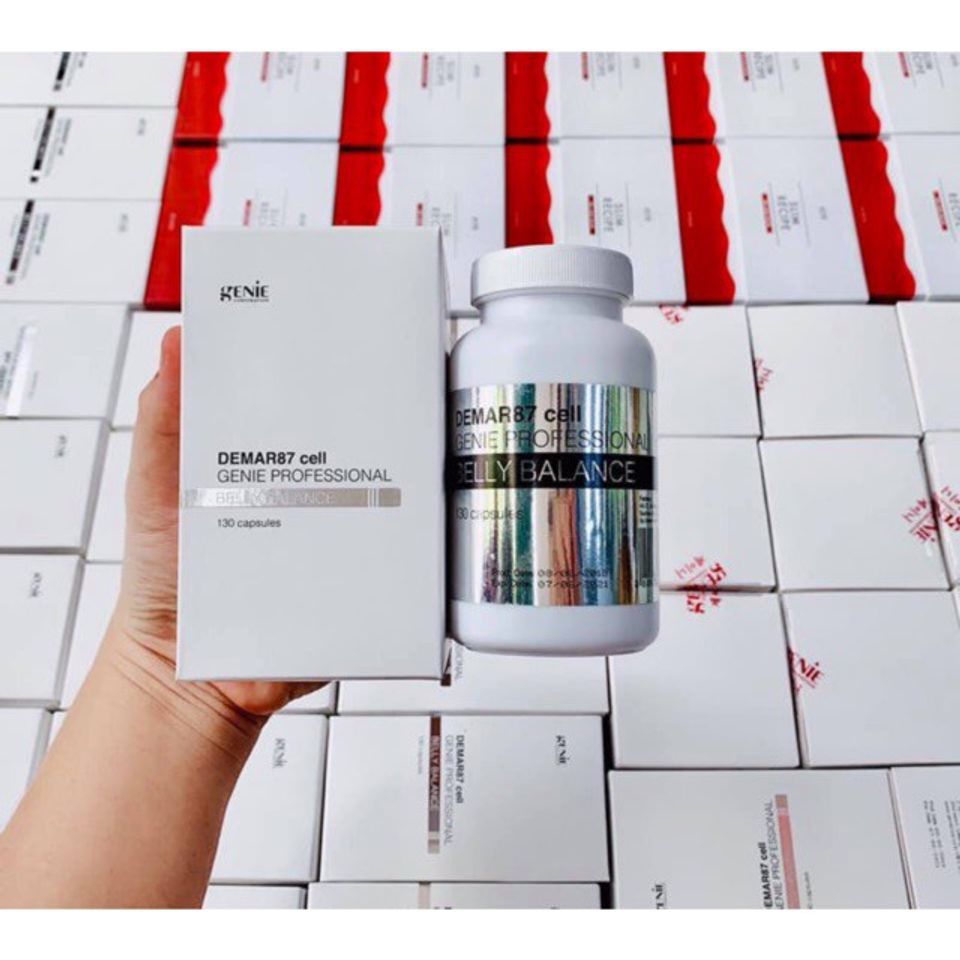 Viên Uống Giảm Mỡ Bụng Genie Demar87 Cell 130 Viên - Hỗ Trợ Giảm Cân Hiệu Quả, Chất Lượng Hàn Quốc