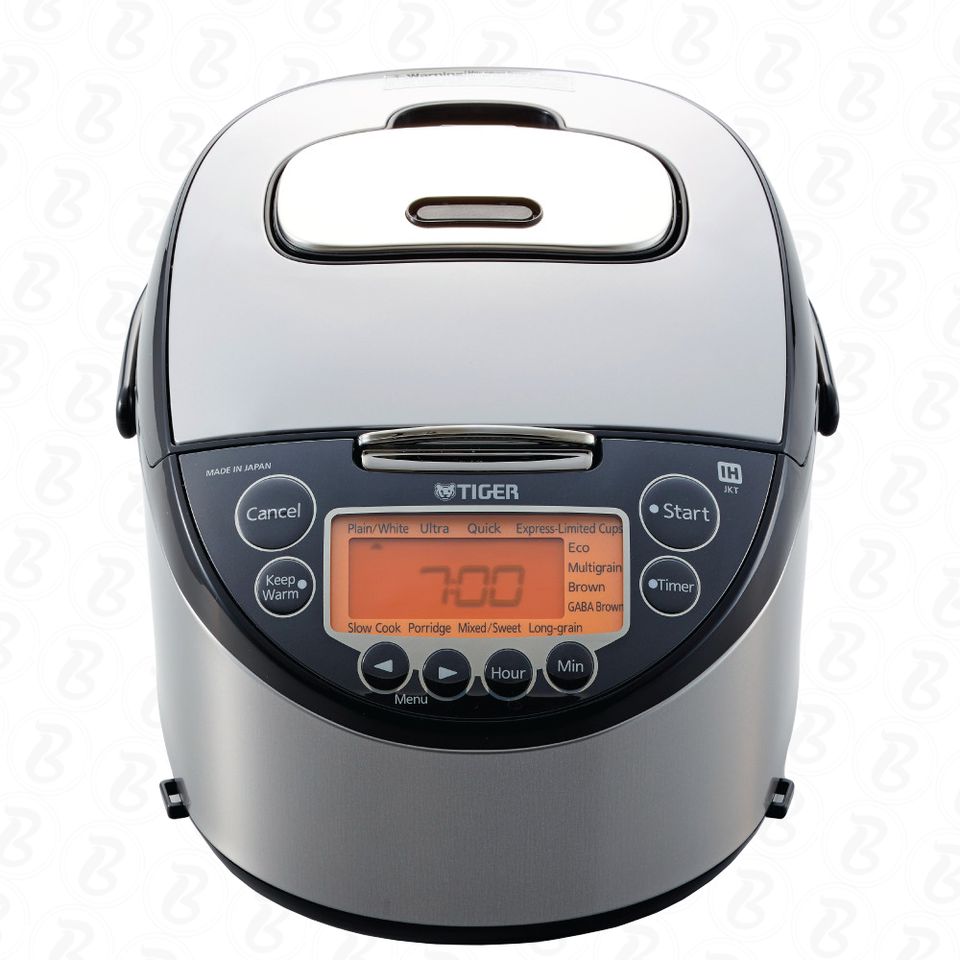 Nồi Cơm Điện Tử Cao Tần Tiger JKT-D18V 2 Trong 1 - 1.8L, 12 Chế Độ Nấu, Công Nghệ IH, Giữ Ấm Tối Đa 24 Giờ