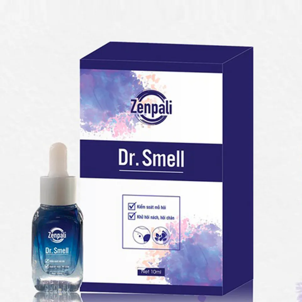 Tinh Chất Khử Mùi Hôi Nách Hôi Chân Dr Smell Zenpali, 1 Hộp
