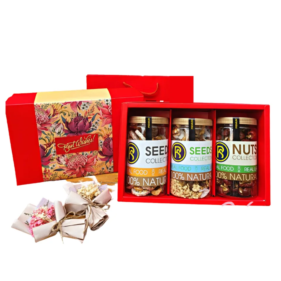 [Premium] Healthy Nuts Gift Set Real Food - Set 1
