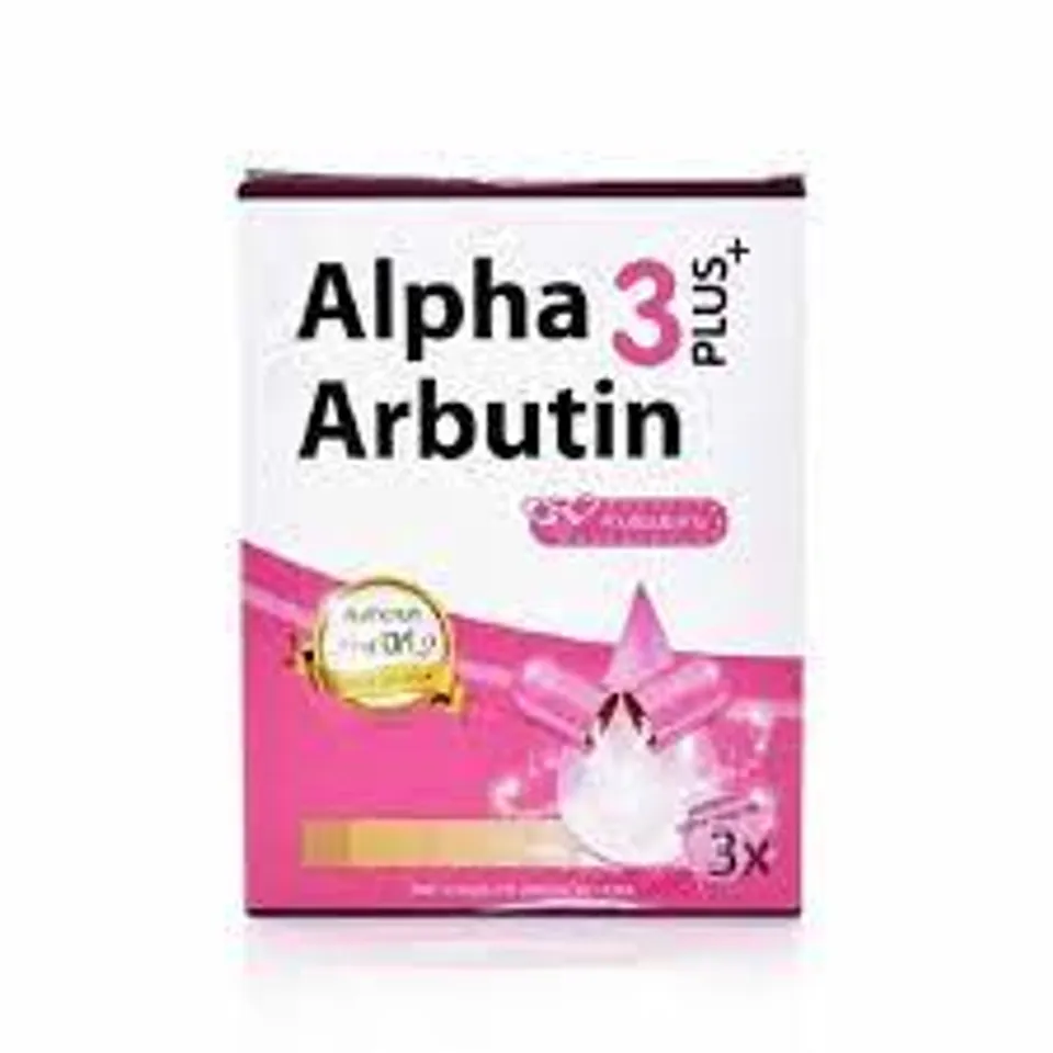 Viên Ủ Kích Trắng toàn thân Alpha Arbutin 3 Plus Thái Lan