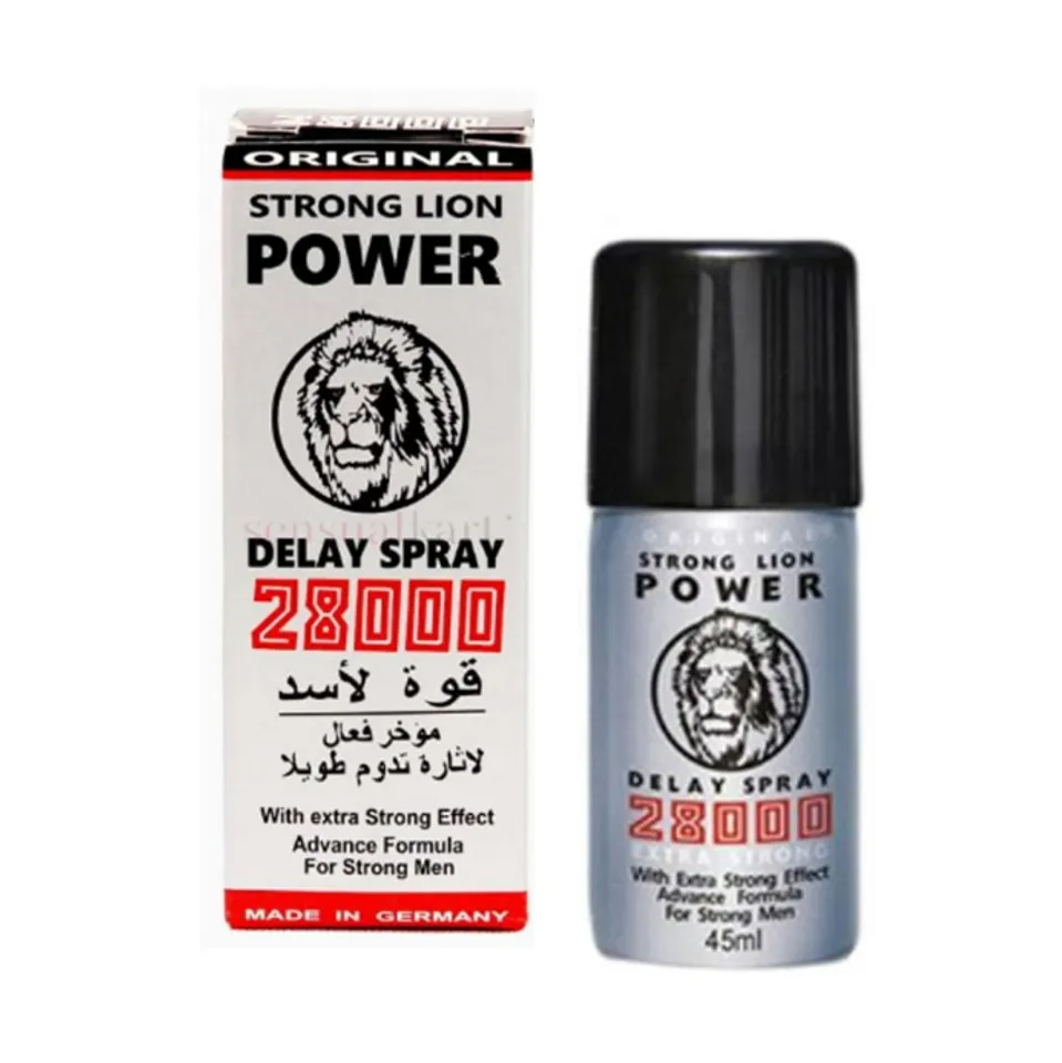 Xịt Power Strong Lion 28000 Spray Cho Nam Chính Hãng 45ml, 1 Chai