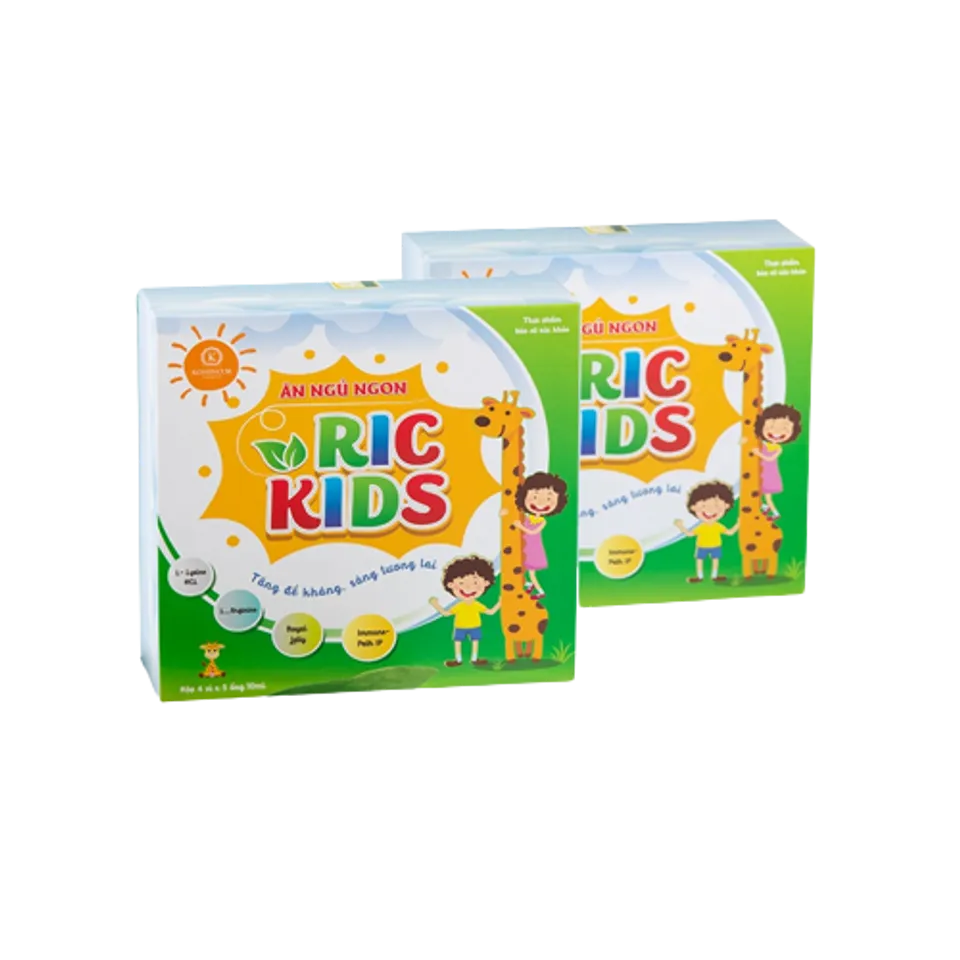 Ric Kids hỗ trợ kích thích tăng cường hệ miễn dịch