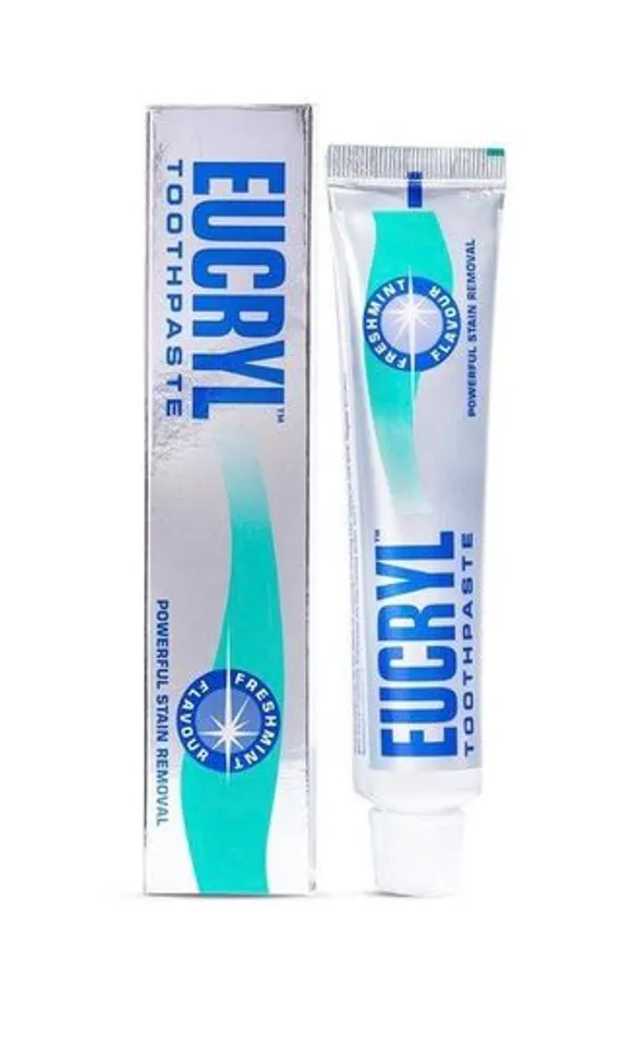 Kem đánh răng bạc hà tẩy trắng răng Eucryl Toothpaste 62g
