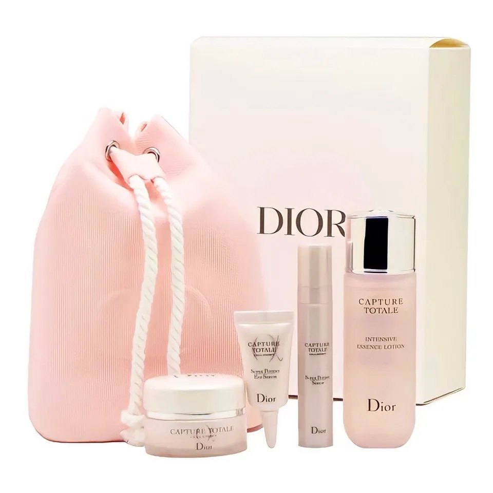 Set Dưỡng Da Dior Capture Totale Cell Energy 4 Món + Túi Vải