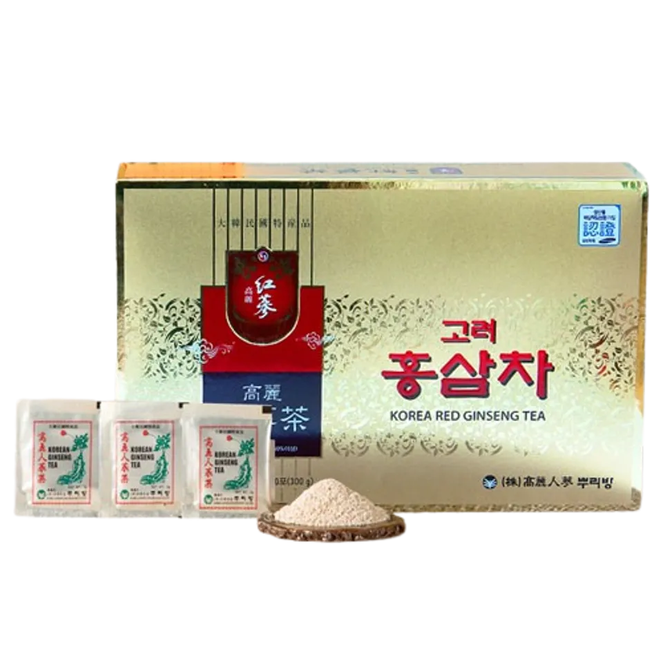 Trà Hồng Sâm Buleebang Hàn Quốc Hộp 100 Gói x 3g
