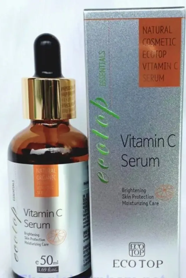 [Hàn] Serum Vitamin C Ecotop 50ML Dưỡng Trắng Mờ Nạm Sám