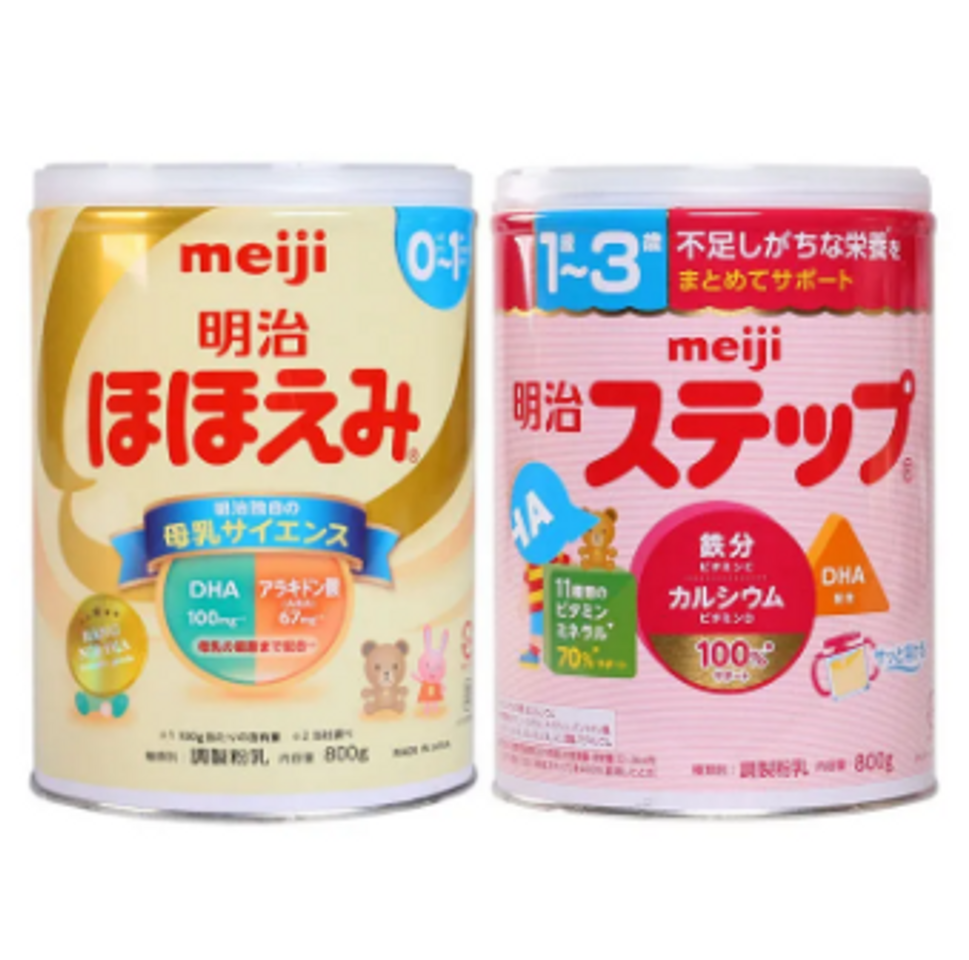 Sữa bột Meiji 800gr đủ số - nội địa Nhật