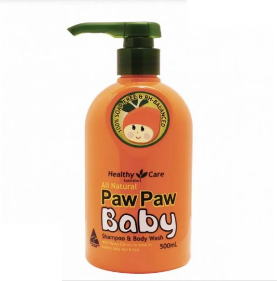 Sữa tắm gội Paw Paw Baby Healthy Care 500ml - Úc