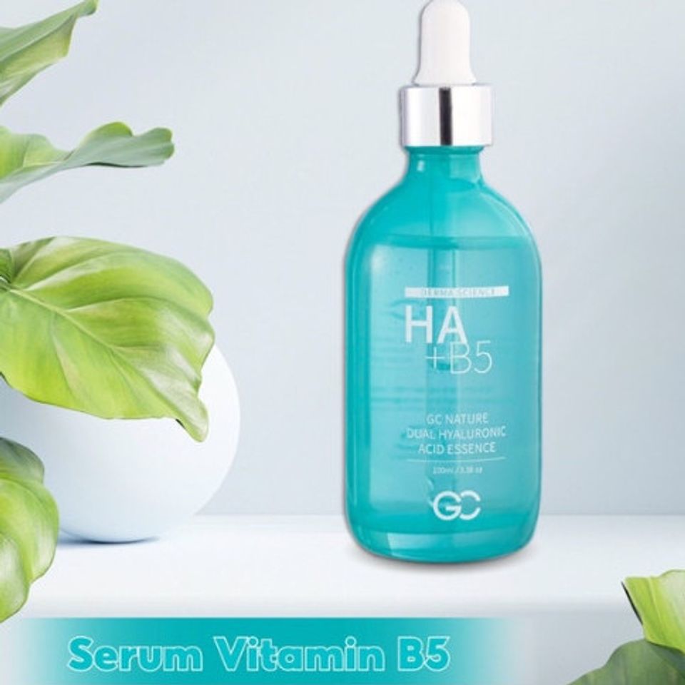 Serum Dưỡng Da Vitamin B5 GC + HA 100ml - Cấp Ẩm & Phục Hồi Làn Da Tươi Sáng, Mềm Mịn, Không Nhờn Rít