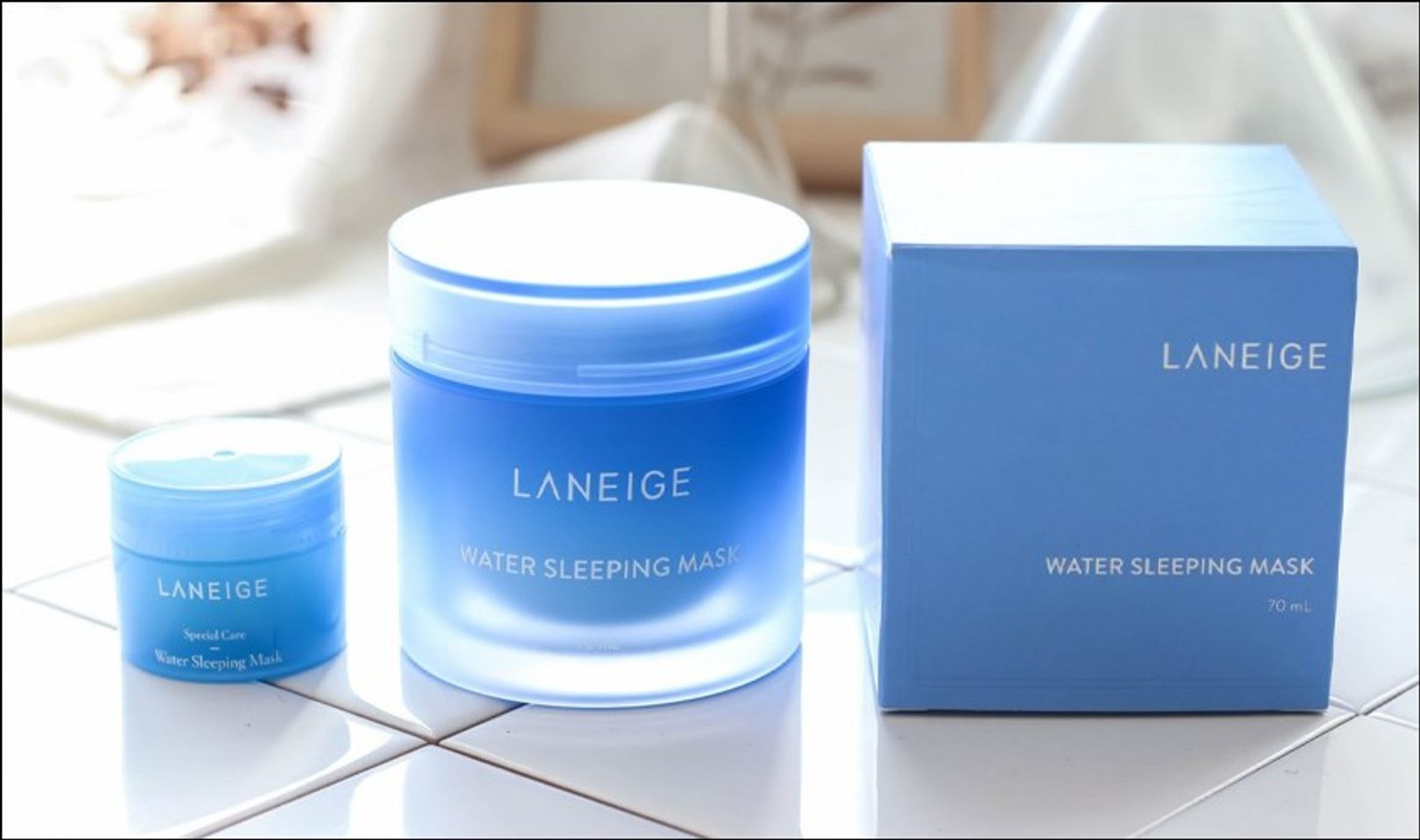 Mặt Nạ Ngủ Laneige Water Sleeping Mask_EX 2021 - Dưỡng Ẩm, Tăng Cường Đề Kháng Da, Phục Hồi Da Mệt Mỏi 70ml