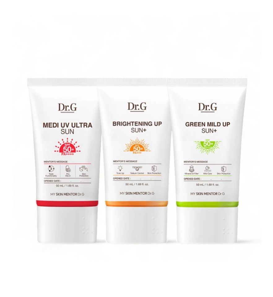 Kem Chống Nắng Dr.G Brightening Up Sun+ SPF50+ PA+++ 50ml - Bảo Vệ Da, Chống UVA/UVB, Chiết Xuất Tự Nhiên, Phù Hợp Mọi Loại Da