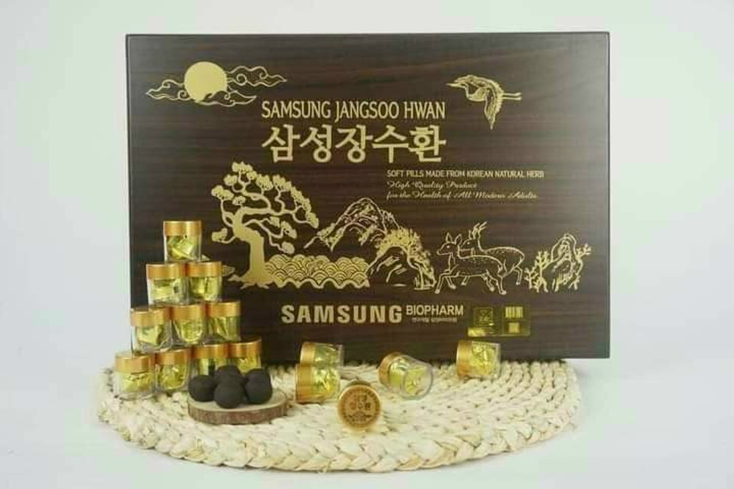 Viên bổ não trầm hương Samsung Bio Pharm Jangsoo Hwan 60 viên