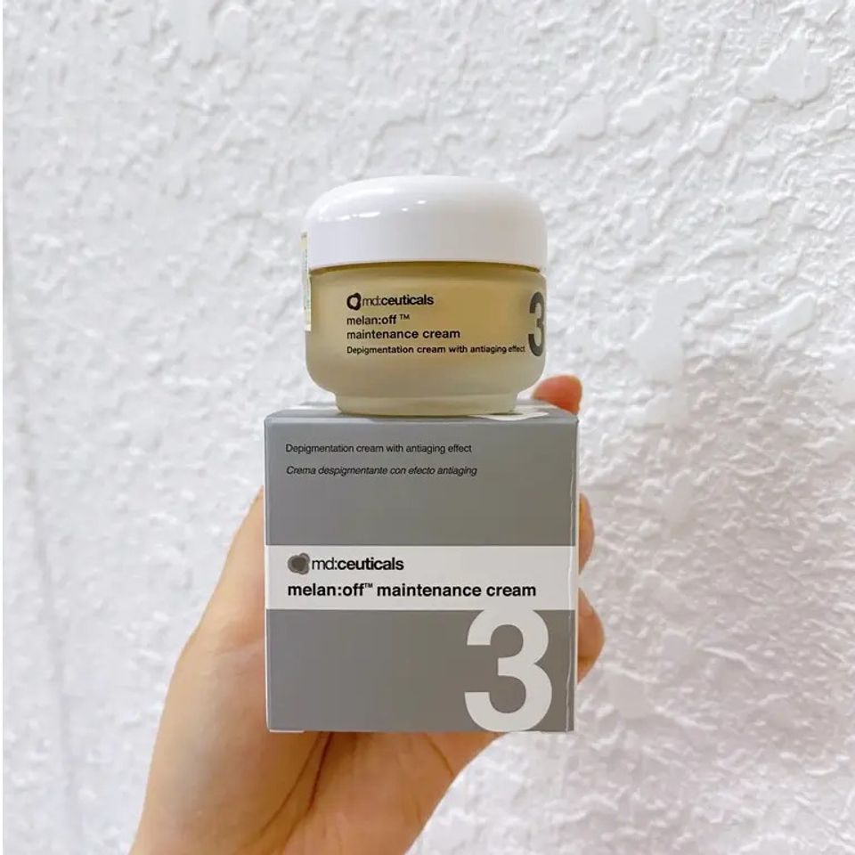 Kem trị nám MD:Ceuticals Melan:Off (30g) - Cải thiện đốm sắc tố và bảo vệ da chống tia UV, dưỡng da sáng mịn tự nhiên