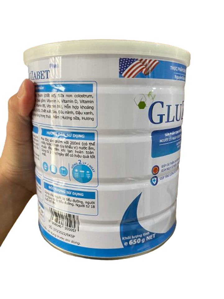 Gluzabet Mẫu Mới Giúp Bổ Sung Dinh Dưỡng Cho Người Tiểu Đường