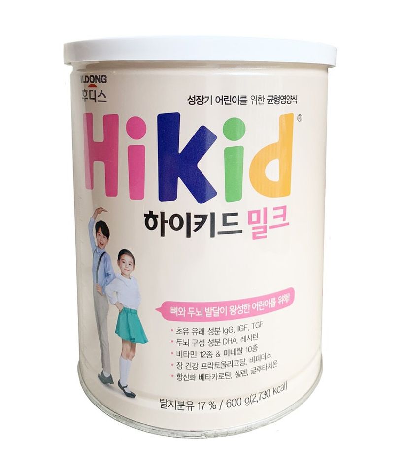 Sữa bột hỗ trợ tăng chiều cao Hikid nội địa Hàn Quốc (từ 1-9 tuổi)