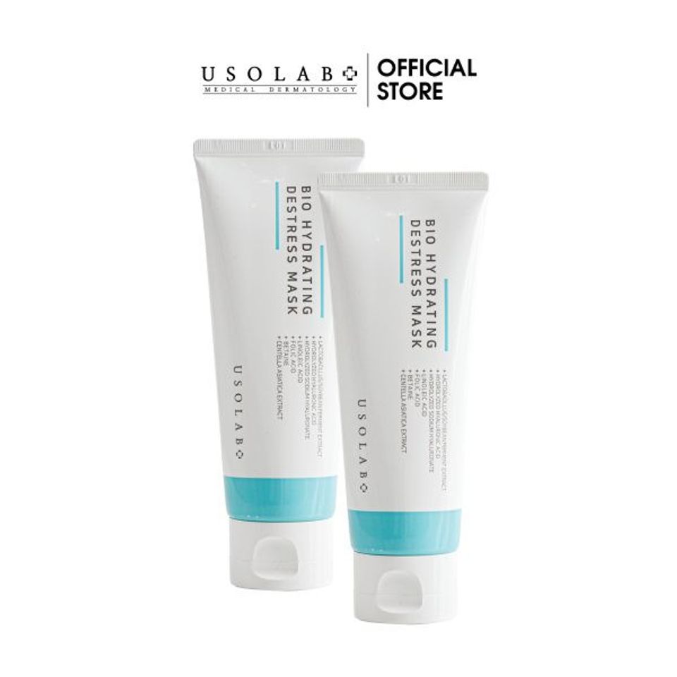 Mặt Nạ Ngủ Cấp Nước Usolab Destress Mask 100ml - Giải pháp Phục Hồi Da, Dưỡng Ẩm Từ Hàn Quốc, Phù Hợp cho Da Nhạy Cảm