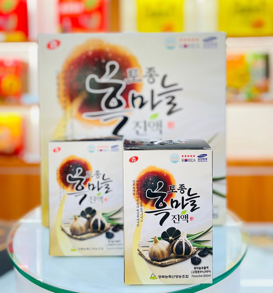 Nước tỏi đen Kanghwa Hàn Quốc hộp 30 gói x 70ml 111321