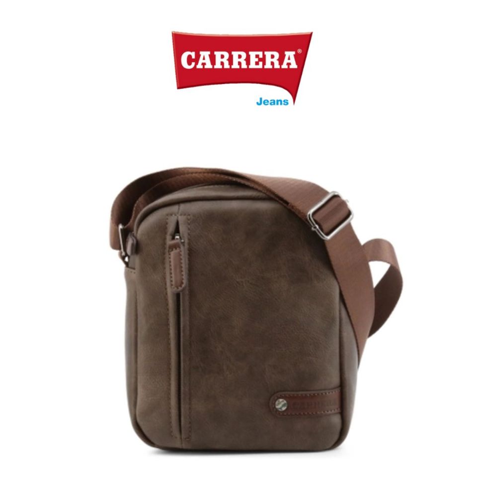 Túi đeo chéo Catcher_CB6581_Dkbr nhập khẩu chính hãng từ Italy
