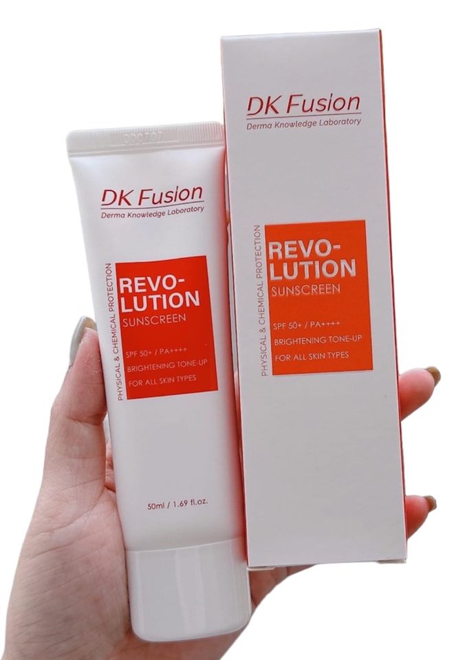 Kem Chống Nắng DK Fusion 50ml Hàn Quốc - 3in1 Chống Nắng, Nâng Tone, Dưỡng Da - SPF50+ PA++++ Bảo Vệ Da Tối Ưu