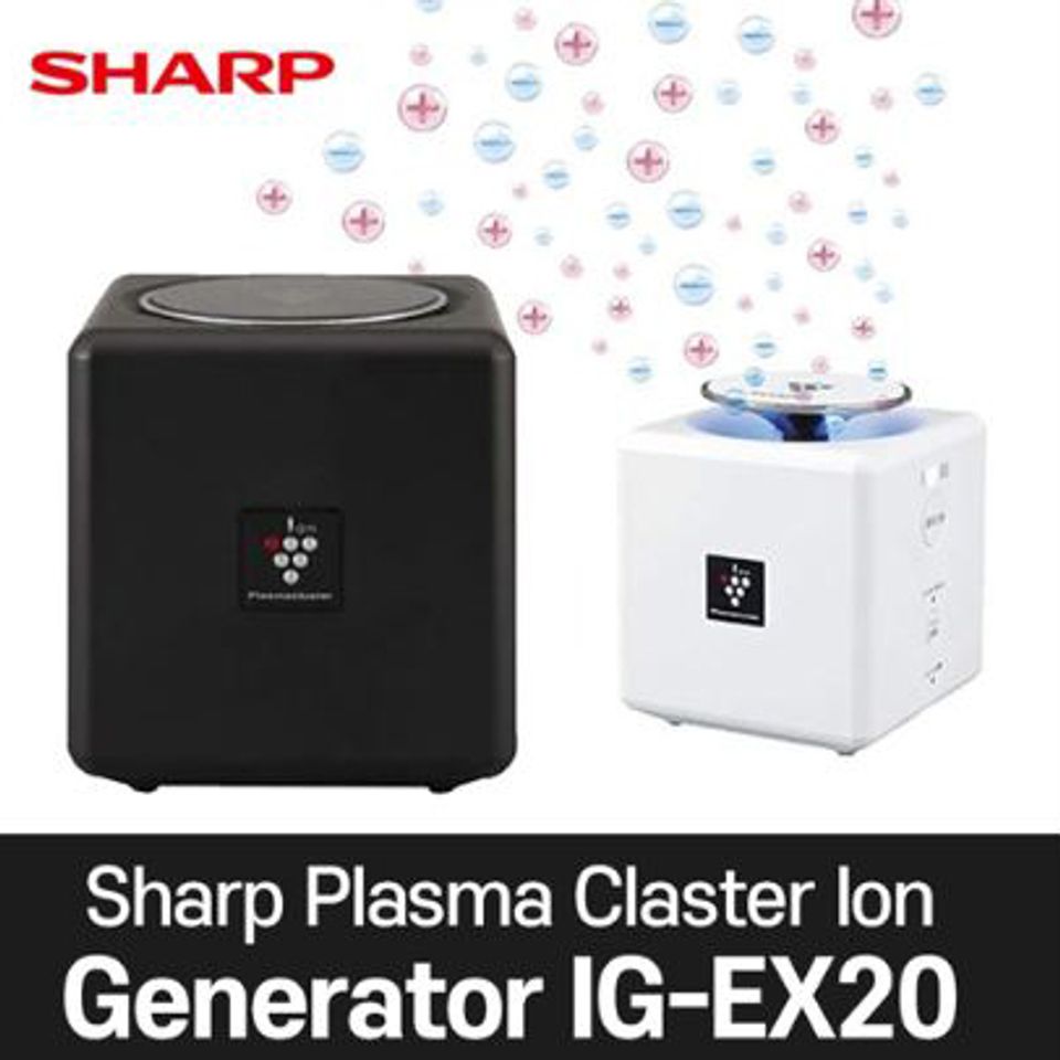 Máy lọc không khí ô tô, phòng làm việc, tủ giày Sharp IG-EX20 Nhật Bản