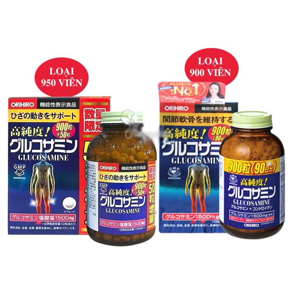 Viên Uống Bổ Xương Khớp Glucosamine 1500mg Orihiro Nhật Bản - Hỗ Trợ Tái Tạo Sụn, Giảm Đau Khớp, Chống Thoái Hóa