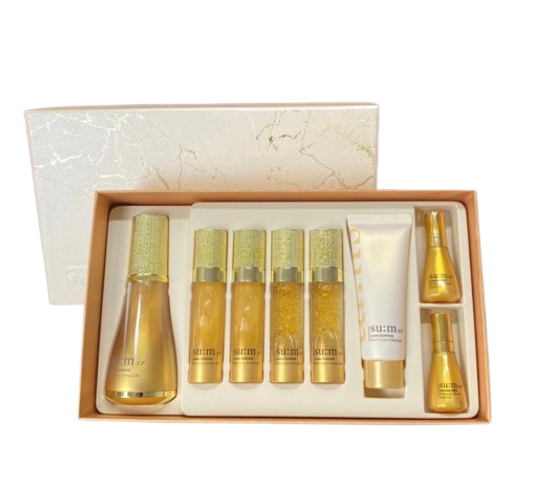 Set tinh chất vàng Sum37 Losec Summa Elixir tái tạo da mẫu mới