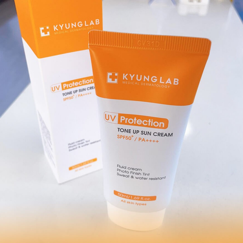 Kem Chống Nắng Nâng Tone Kyung Lab UV Protection SPF50+ - Kem Dưỡng Da Chống Nắng Cao Cấp Hàn Quốc, Ngăn Ngừa Lão Hóa, Làm Sáng Da