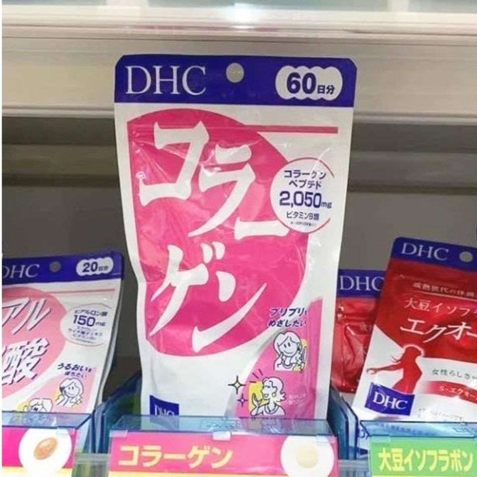 Viên Uống Collagen DHC Nhật Bản 360 Viên - Chống Lão Hóa, Tăng Đàn Hồi, Làm Đẹp Da, Hỗ Trợ Sức Khỏe Khớp
