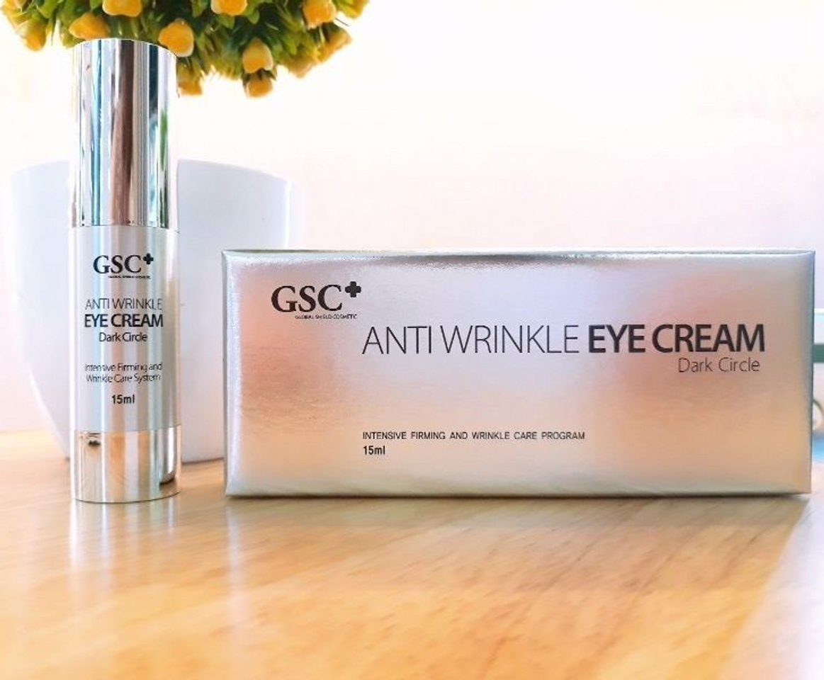 Kem Xóa Thâm Vùng Mắt GSC+ - Kem Dưỡng Mắt Chống Nhăn, Giảm Thâm & Bọng Mắt 15ml với Công Nghệ Microcream