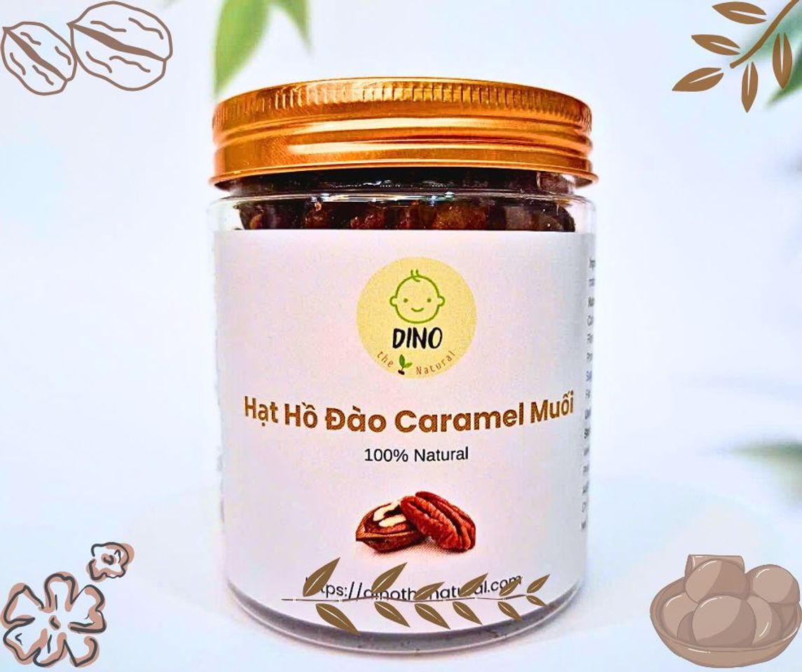 Hồ Đào vị Caramel ngọt bùi giòn tan vị ngon - món ăn vặt công sở