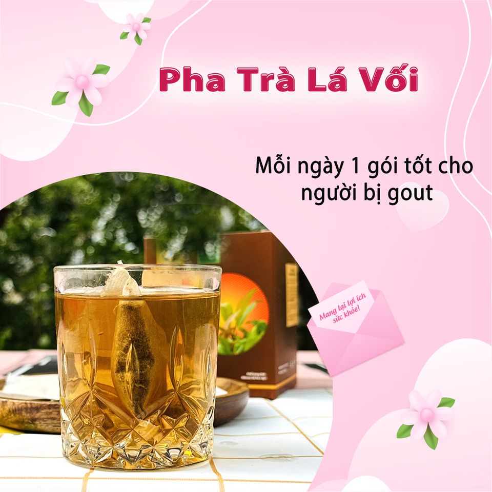 Trà Lá Vối Hỗ Trợ Giảm Đau Bụng, Gút - Hộp 30 Túi Lọc Thảo Mộc Từ Siêu Thị Thiên Nhiên