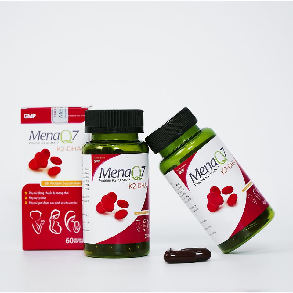 MENAQ7 K2-DHA thực phẩm bảo vệ sức khỏe
