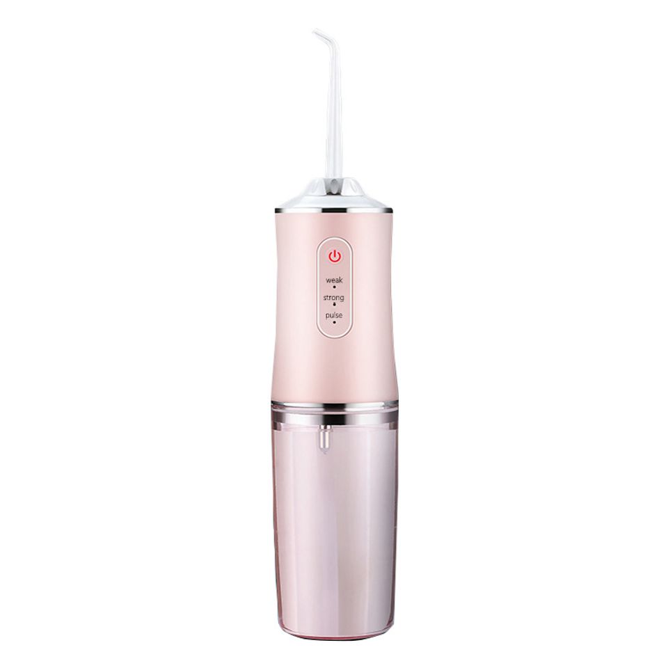 Máy Tăm Nước Cầm Tay Oral Irrigator 3 Chế Độ - Sạc USB Chống Thấm Nước, Dung Tích 240ml, Phù Hợp Dành Cho Người Niềng Răng