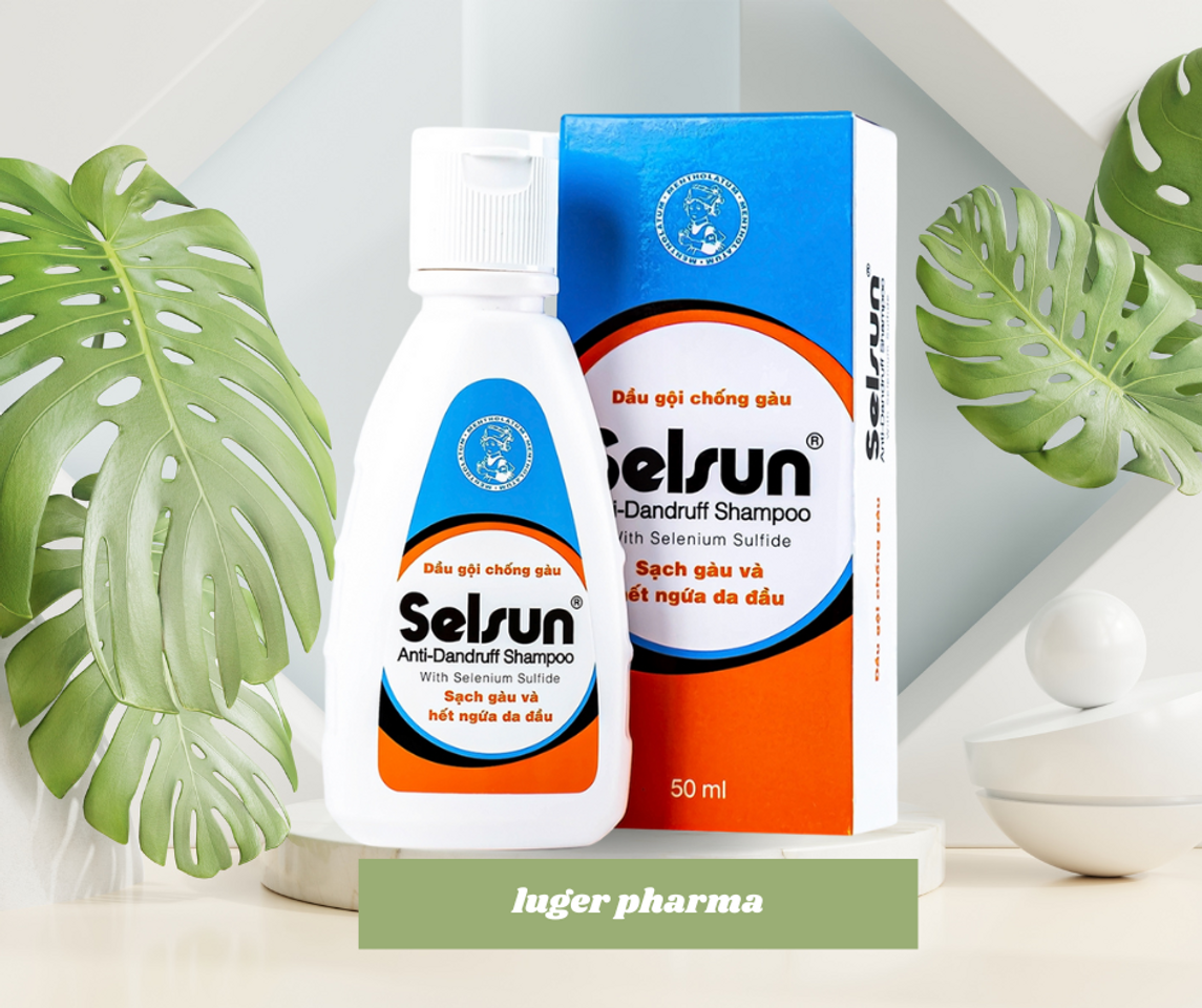 Dầu Gội Chống Gàu Selsun 50ml - Giải Pháp Hiệu Quả Cho Da Đầu Ngứa, Sạch Gàu Với Selenium Sulfide - Sản Phẩm Chăm Sóc Tóc Chất Lượng